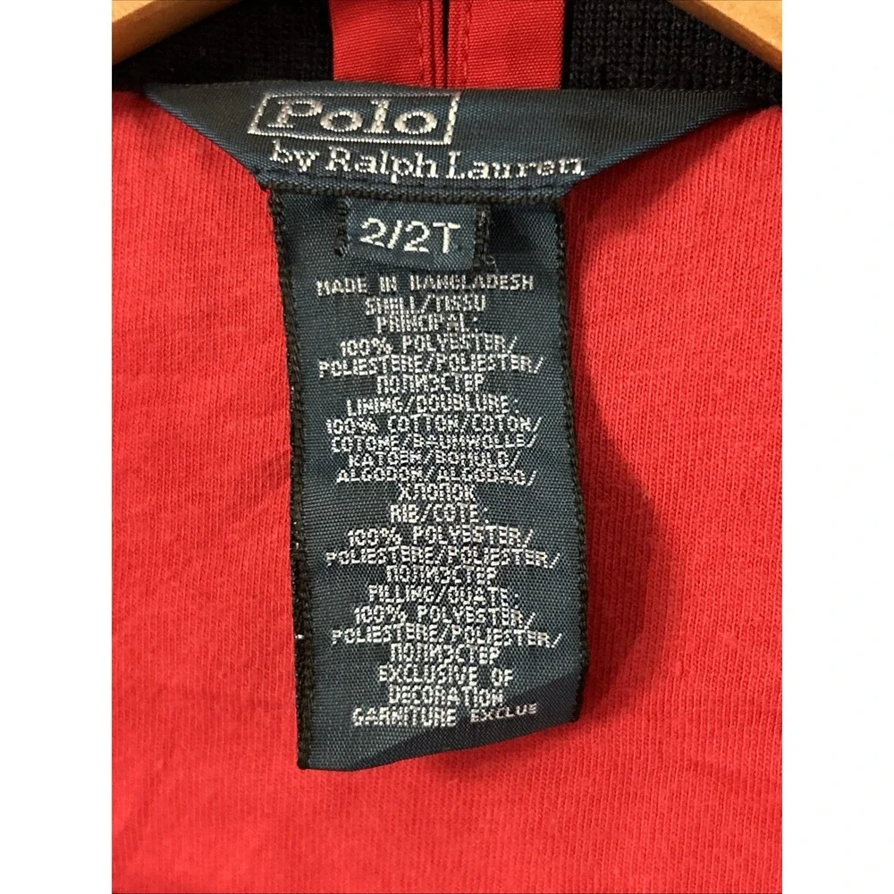 Baby Polo Ralph Lauren 2011 Team Racing Jacket Full Zip Big Pony Italy Flag 2 2T